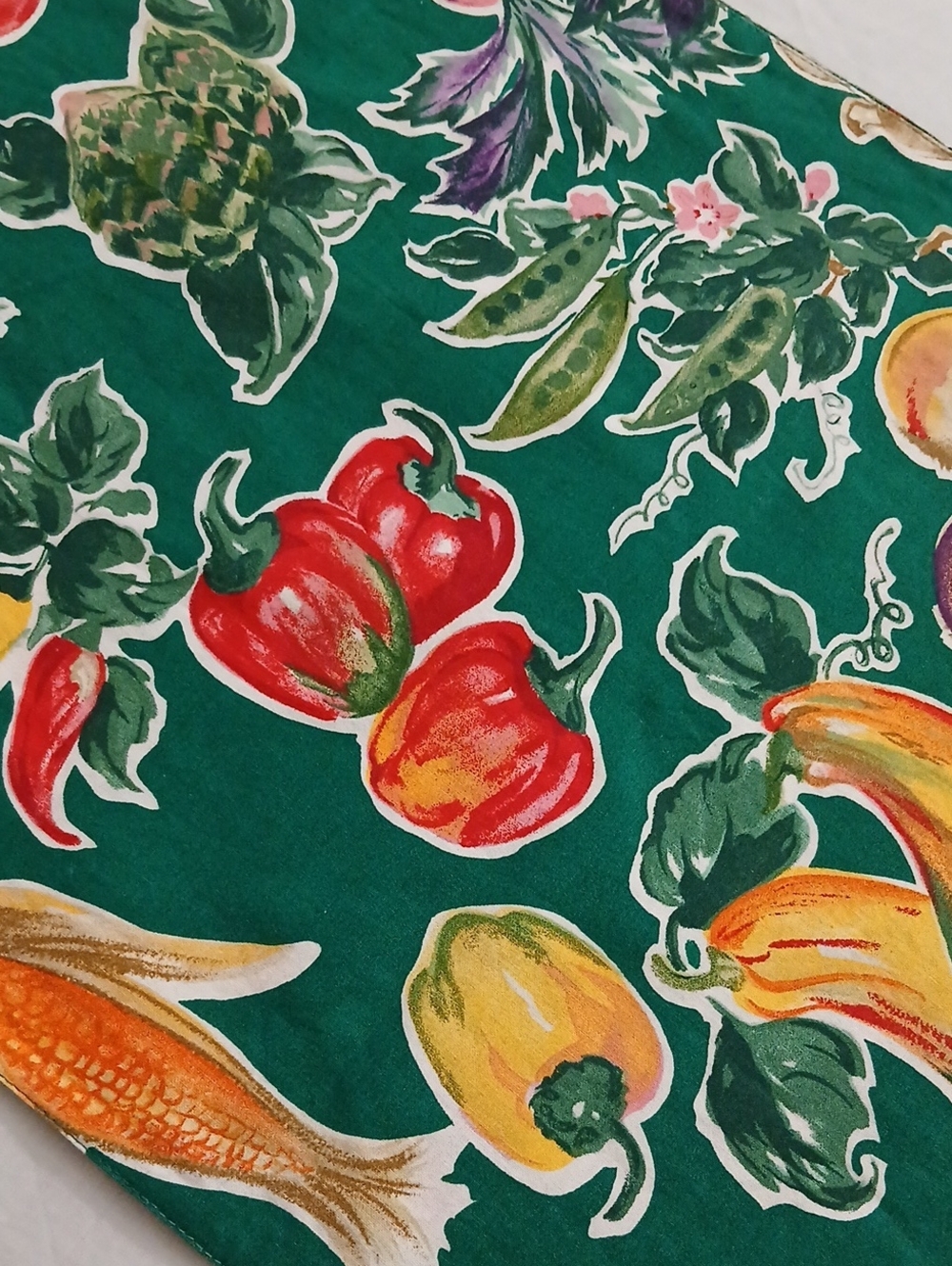 Handmade Reversible Vegetable Runner - Picture 8 of 13